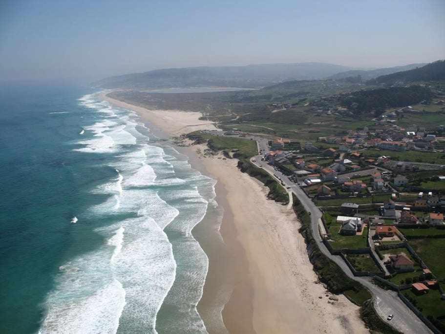 Villa Ag Casa Anema 10 Huespedes A 2Km De La Playa Razo A Coruña Exterior foto
