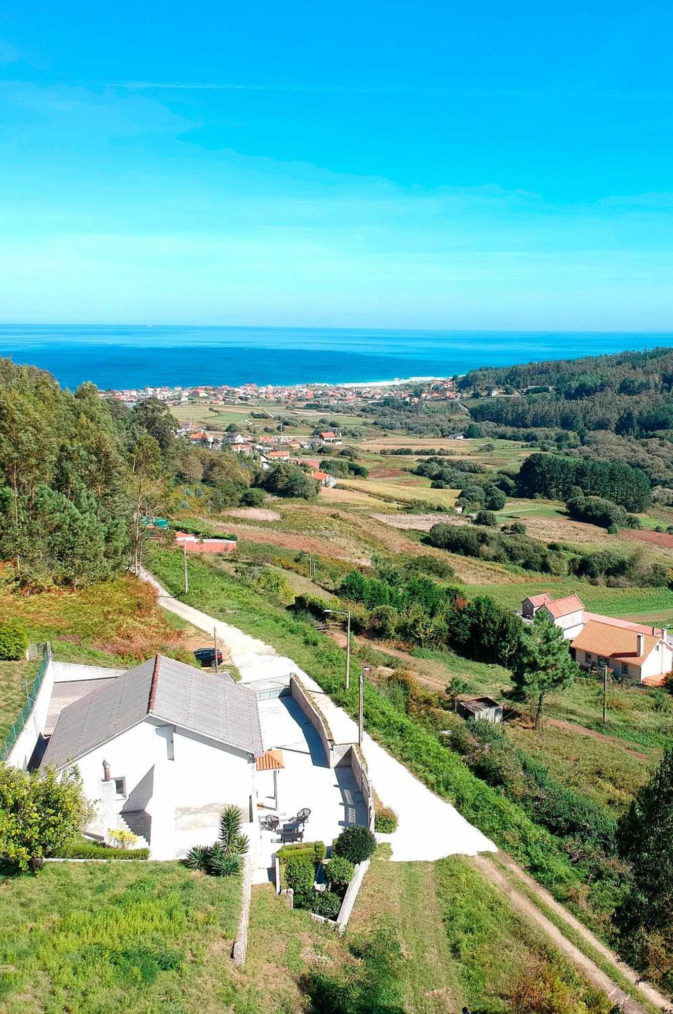Villa Ag Casa Anema 10 Huespedes A 2Km De La Playa Razo A Coruña Exterior foto